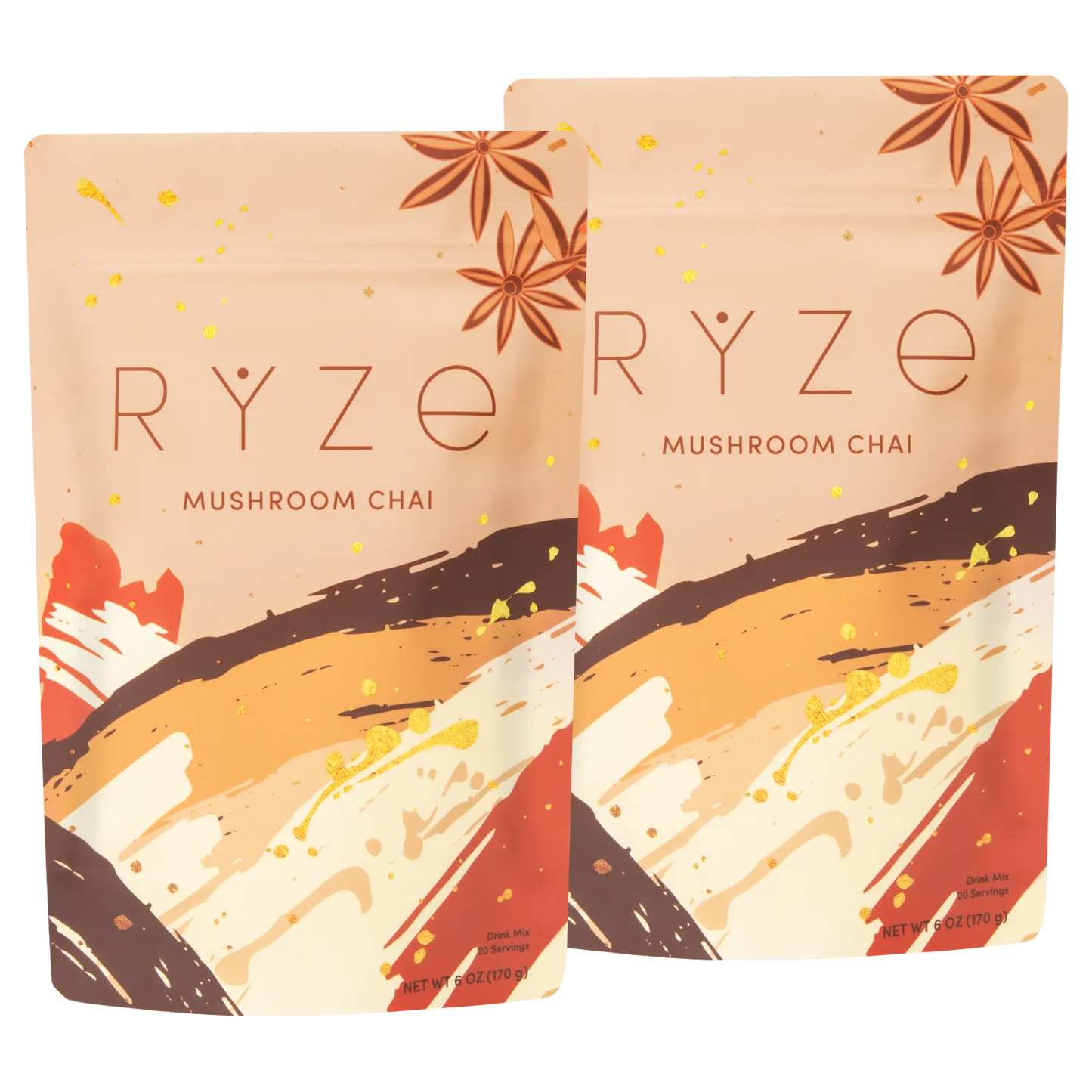Mushroom Chai Starter Kit: 40 Servings - L2DA