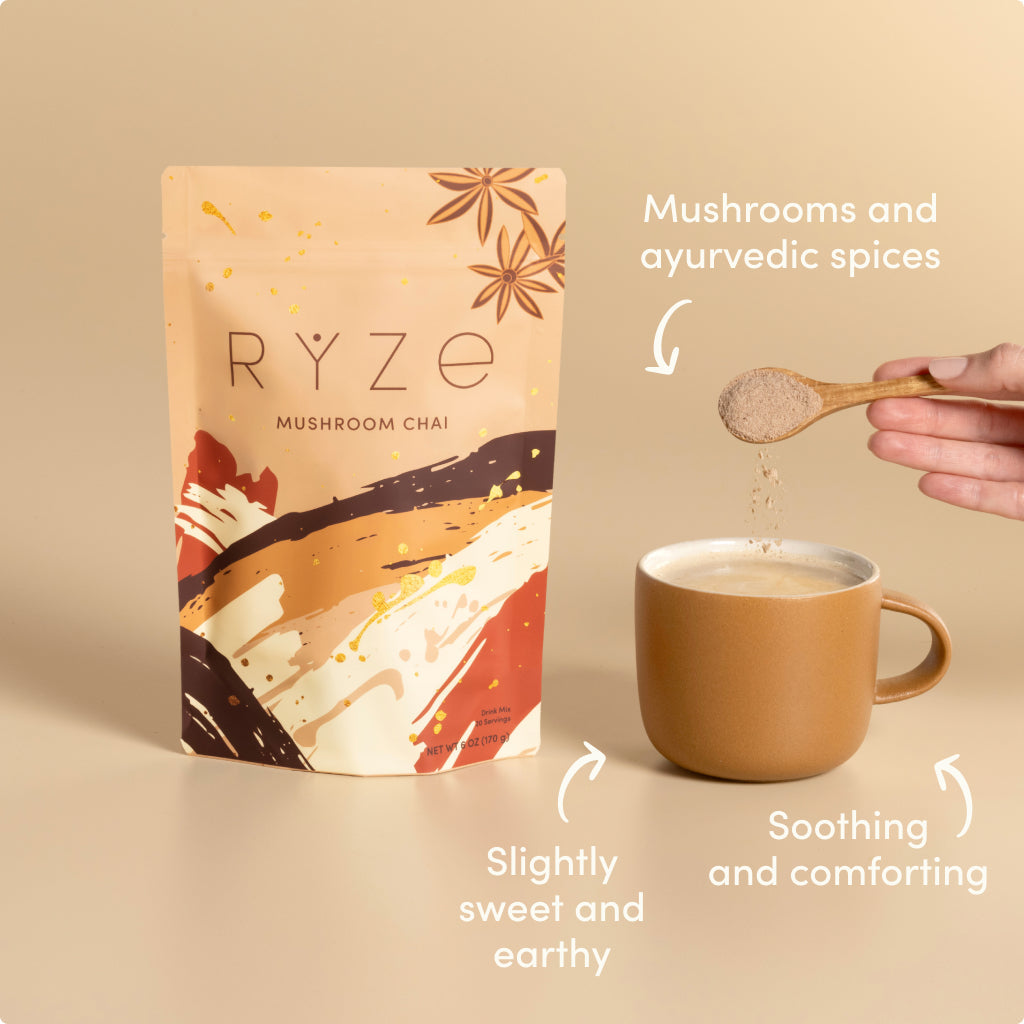 RYZE Mushroom Chai Starter Bag - LXRK