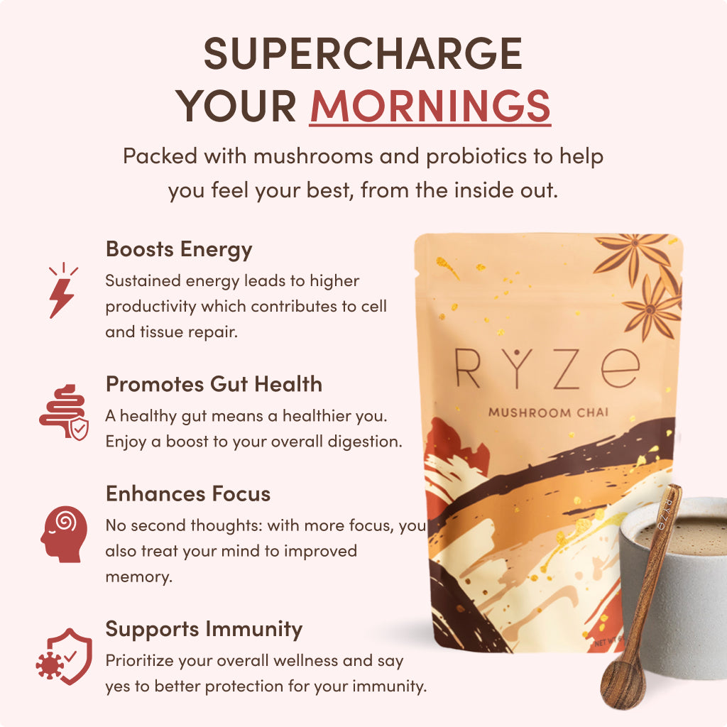 RYZE Mushroom Chai Starter Bag - LXRK