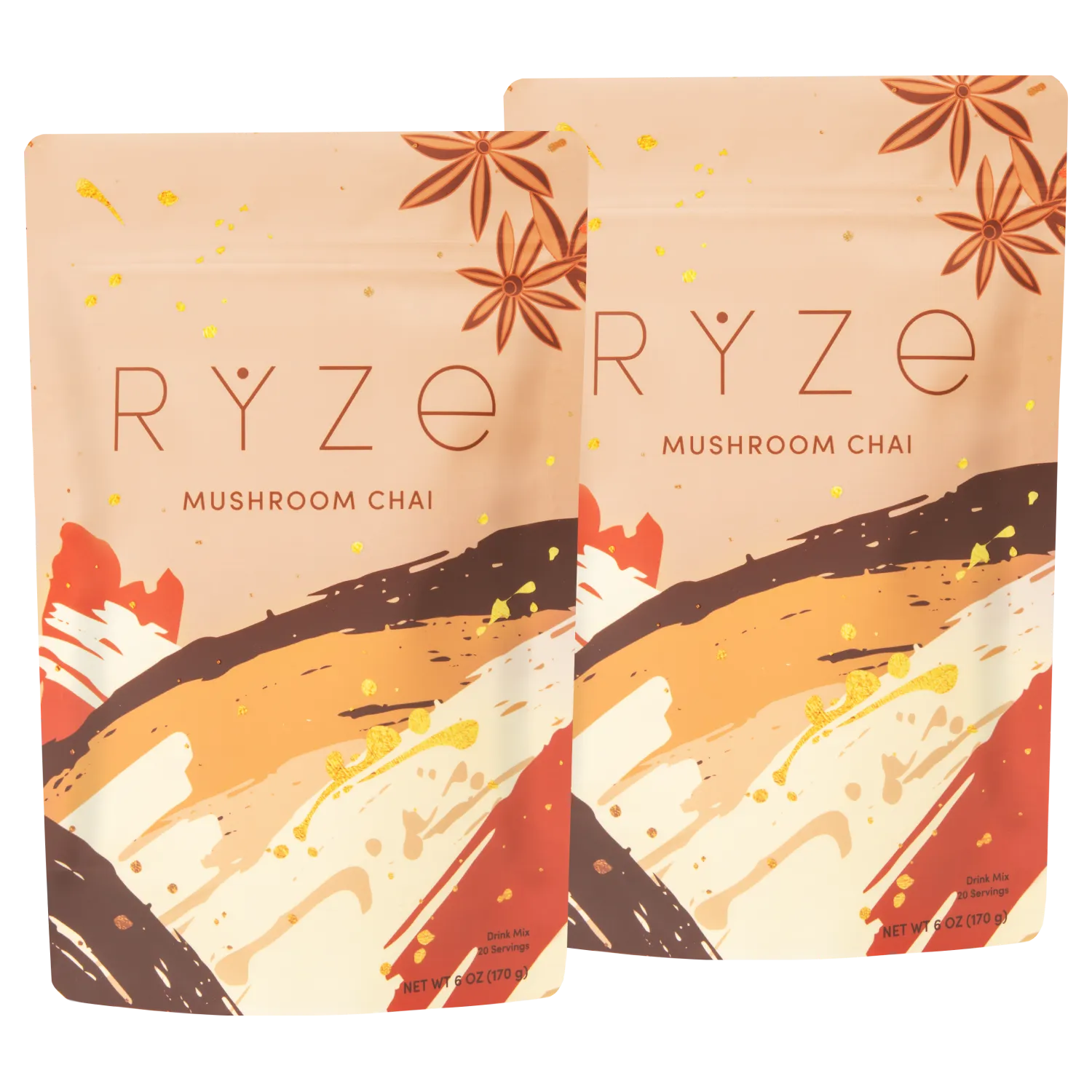 Mushroom Chai Starter Kit: 40 Servings - L2DA