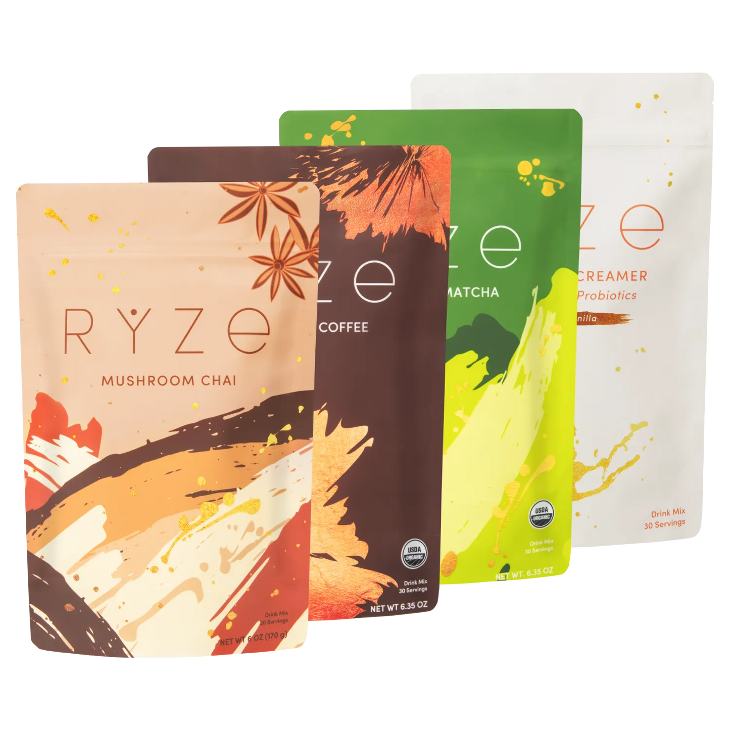 Ultimate Pick-Me-Up Bundle: Chai + Coffee + Matcha - H3UM