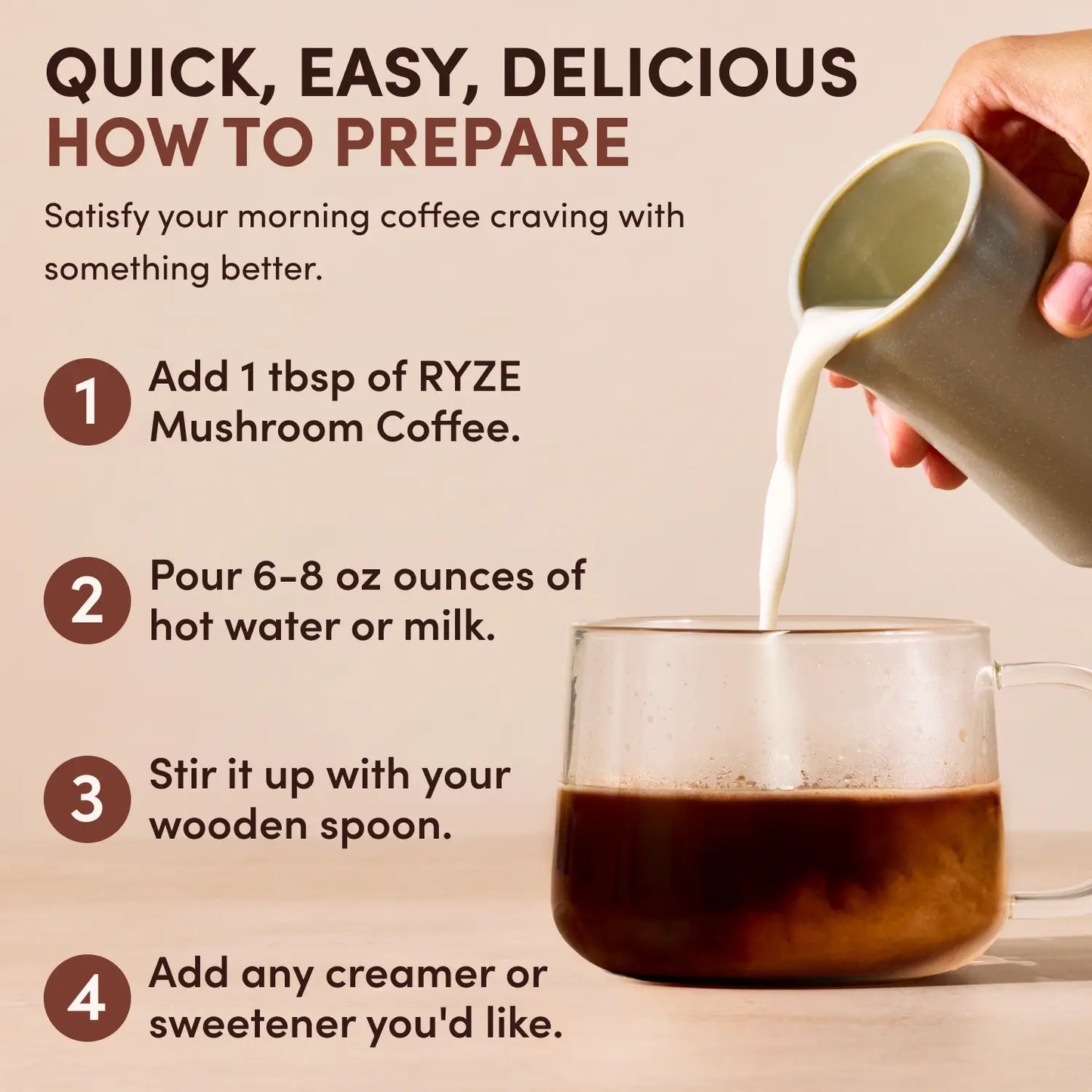 Mushroom Coffee 30 Servings - WUJ6