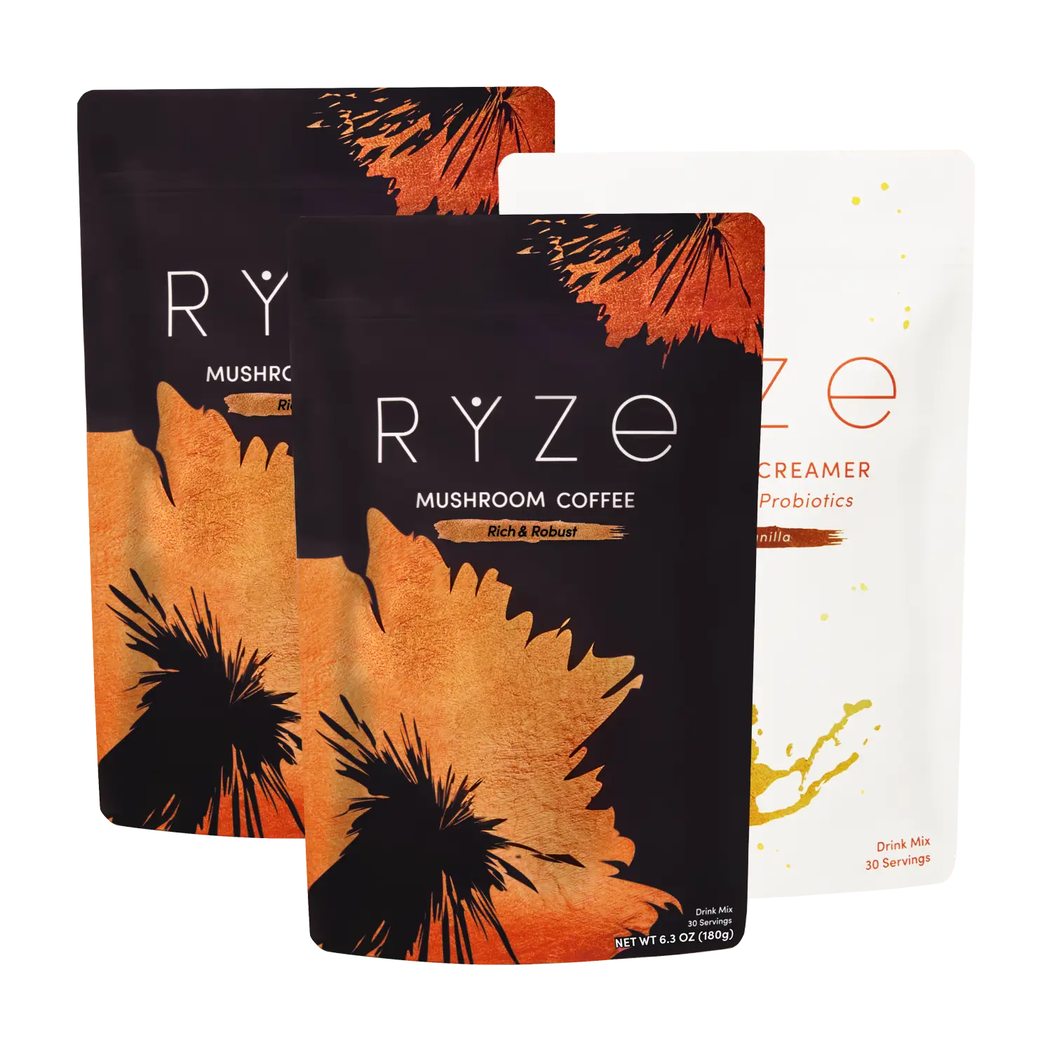 RYZE Ritual Set Dark Roast + Creamer - 6T7G
