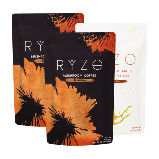 RYZE Ritual Set Dark Roast + Creamer - 6T7G