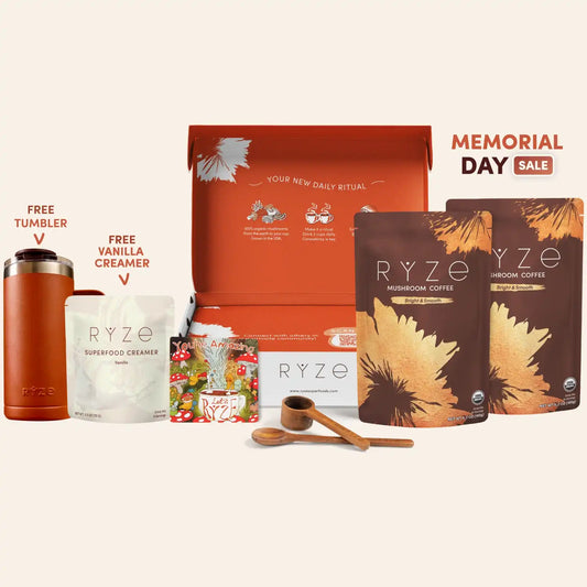 Mushroom Coffee Starter Kit (60 servings) - 68YI