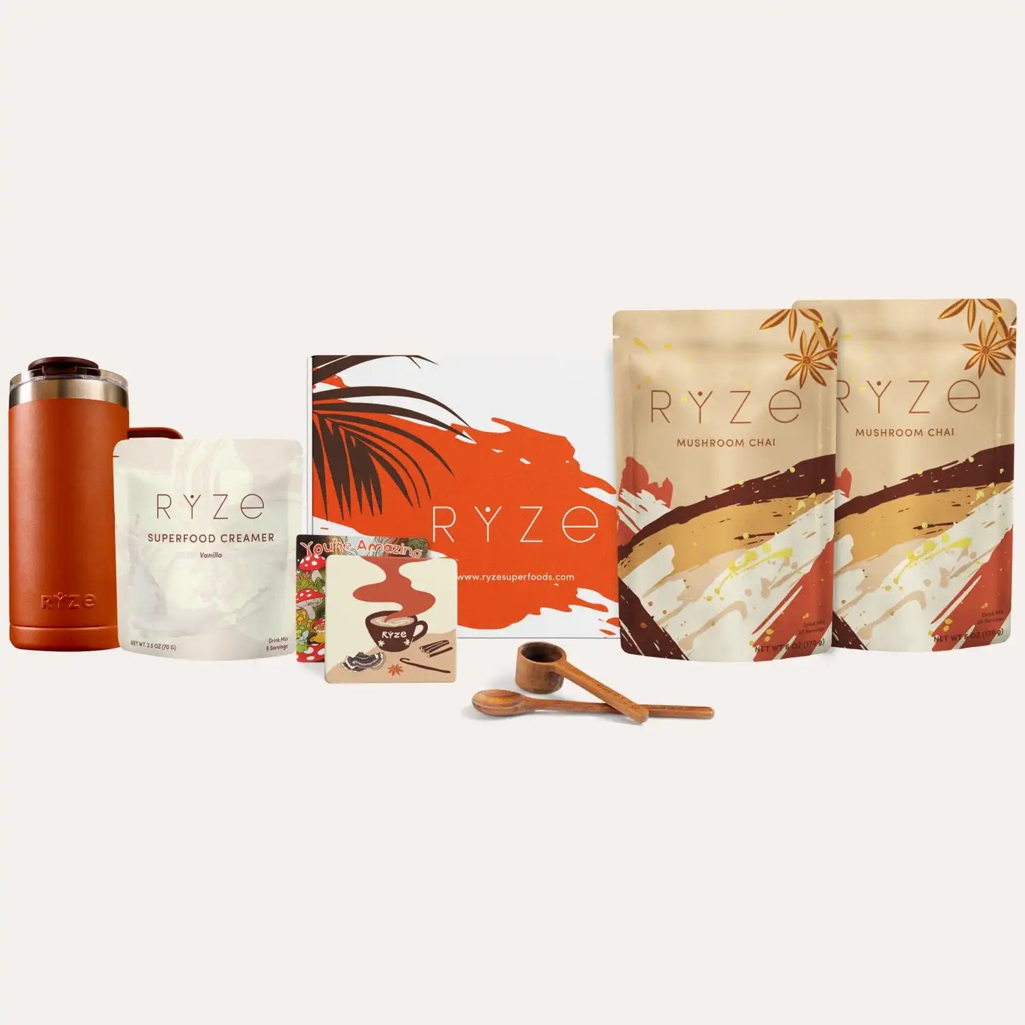 Mushroom Chai Starter Kit (40 Servings) - 9UYW