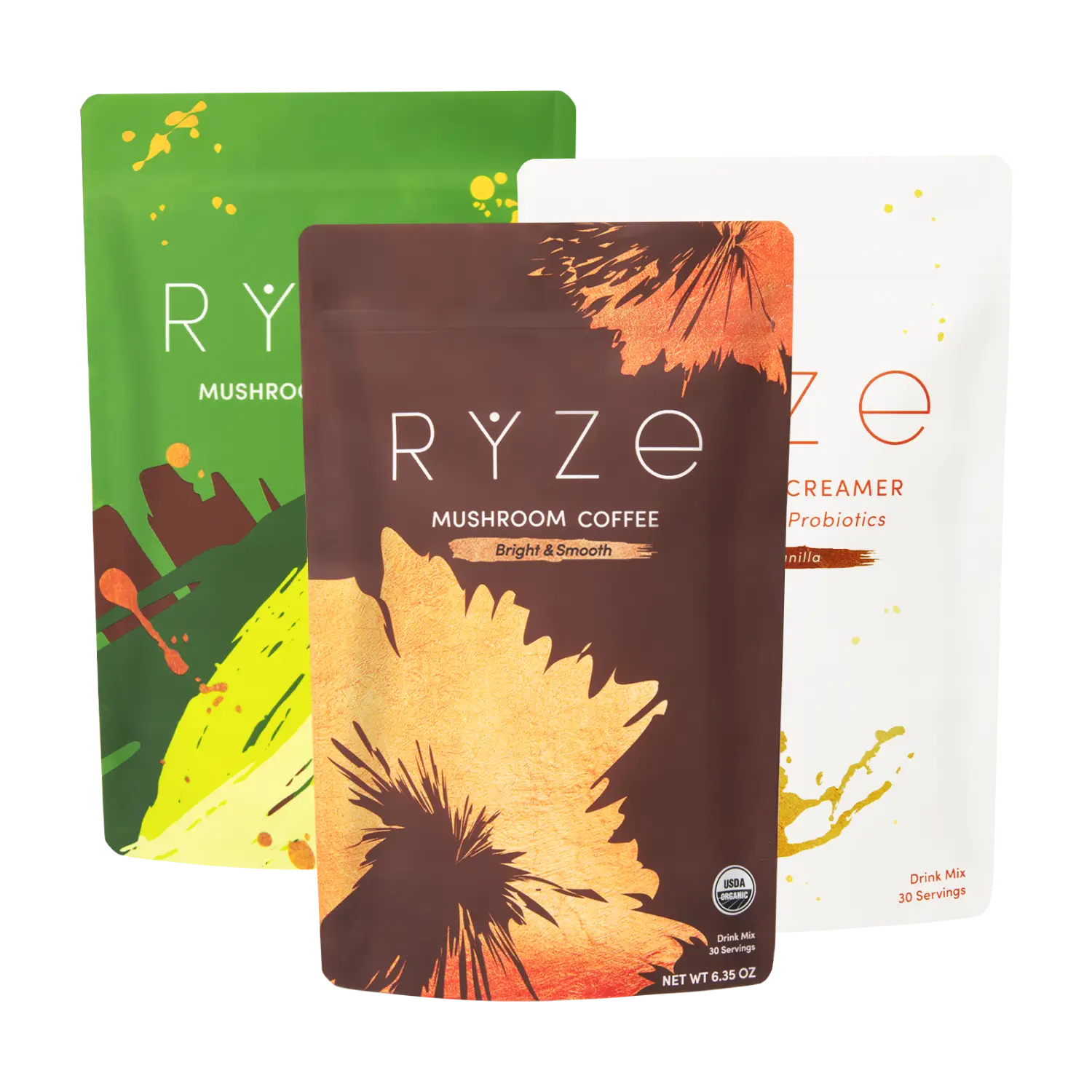 RYZE Ritual Set (Matcha + Coffee + Creamer) - OKIH