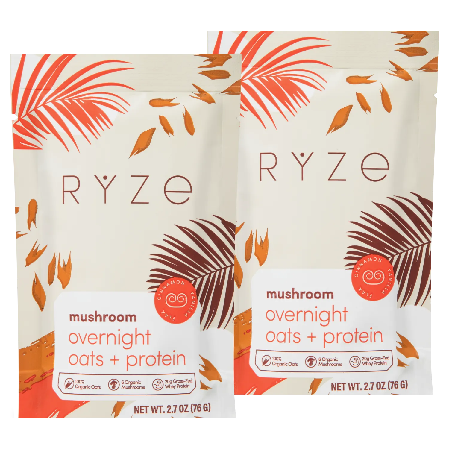 Mushroom Overnight Oats: 28 Servings - VFNC