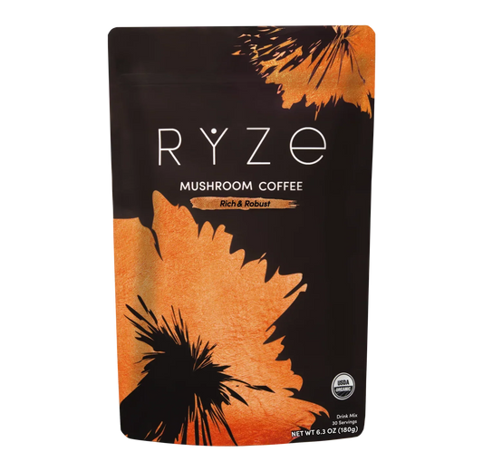 Mushroom Coffee Dark Roast: 30 Servings - B2XT