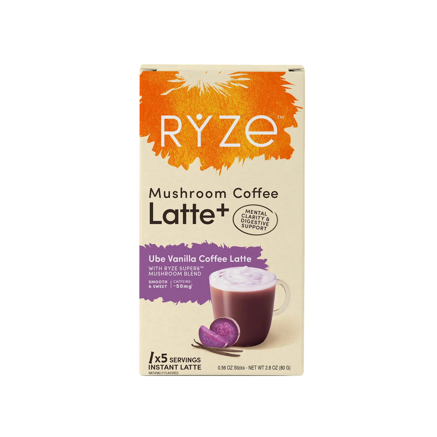 Ube Vanilla Coffee Latte Carton - YL3A