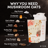 Mushroom Overnight Oats Pack (14 Servings) - BFH3