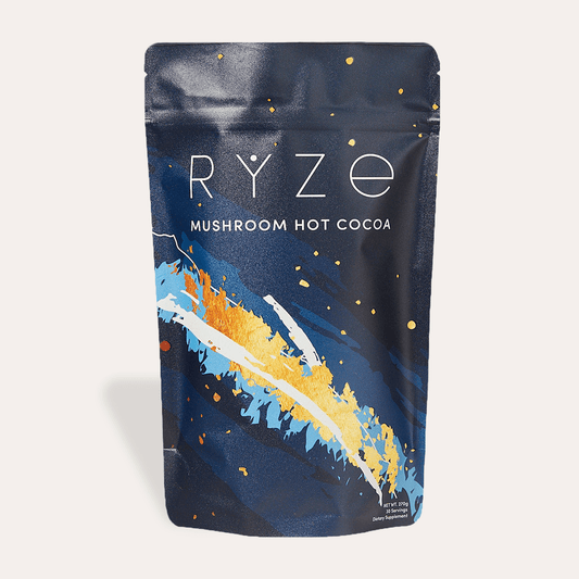 RYZE Hot Cocoa - with 6 Sleep Superfoods to Help Fall Asleep and Stay Asleep - ZNM4