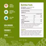 RYZE Mushroom Matcha - with 6 Organic Adaptogenic Mushrooms Grown In USA and Ceremonial-Grade Japanese Matcha - 58YQ